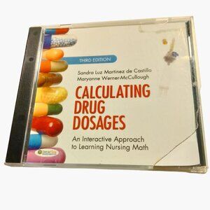 Davis Plus Calculating Drug Dosages Interactive Learning Nursing Math CD